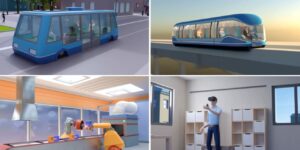 Einige Beispiele für Mobilfunk-Anwendungen mit hohen Latenzanforderungen: Fahrerlose Shuttles, selbstfahrende Züge, per Mobilfunk vernetzte Industrieroboter oder Virtual Reality und Augmented Reality